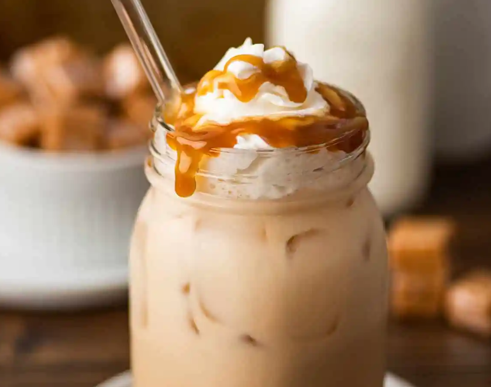 Iced Caramel latte